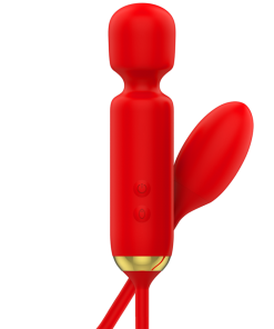 Alternative view of MIA - TOSCANA DOUBLE PLEASURE WAND + VIBRATING EGG