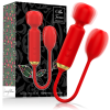 MIA - TOSCANA DOUBLE PLEASURE WAND + VIBRATING EGG