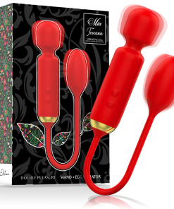 MIA - TOSCANA DOUBLE PLEASURE WAND + VIBRATING EGG