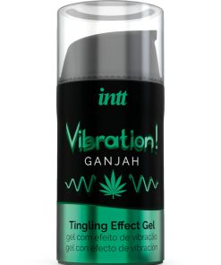INTT - POWERFUL INTIMATE STIMULANT LIQUID VIBRATING GEL CANNABIS 15ML