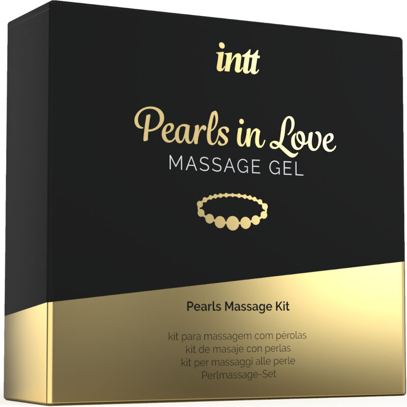 INTT - PEARLS IN LOVE WITH PEARL NECKLACE AND SILICONE GEL - slika 3