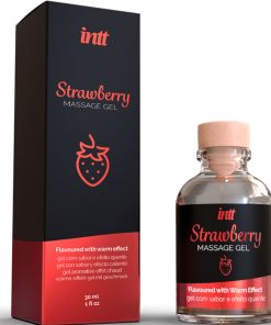 Alternative view of INTT - HOT EFFECT STRAWBERRY FLAVOR MASSAGE GEL