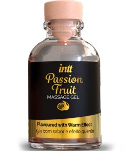 INTT - PASSION FRUIT FLAVORED MASSAGE GEL WITH HEAT EFFECT