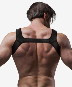 FETISH SUBMISSIVE ATTITUDE - NEOPRENE SPORT MEN HARNESS SIZE L - slika 3