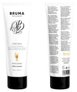 BRUMA - ALOE VERA SLIDING GEL PINA COLADA FLAVOR 100 ML