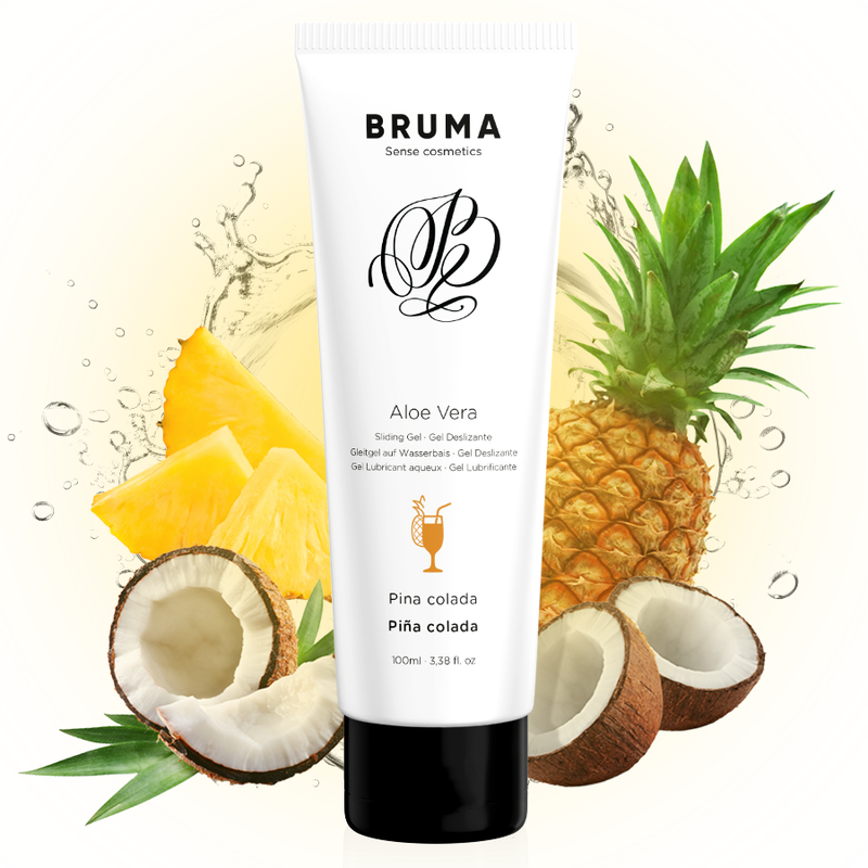 BRUMA - ALOE VERA SLIDING GEL PINA COLADA FLAVOR 100 ML - slika 3