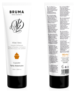 BRUMA - ALOE VERA SLIDING GEL CUPCAKE FLAVOR 100 ML