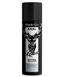 BLACK HOLE - GEL SILICONE BASE ANAL DILATION 100 ML