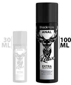 Alternative view of BLACK HOLE - GEL SILICONE BASE ANAL DILATION 100 ML