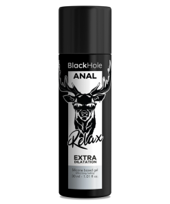 BLACK HOLE - GEL SILICONE BASE ANAL DILATION 30 ML