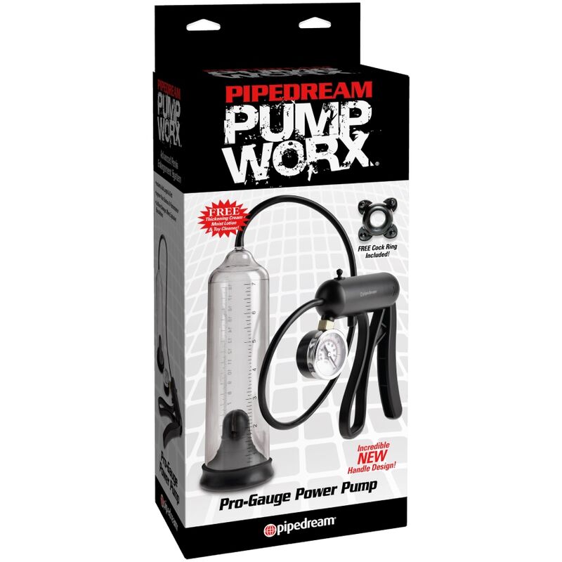 PUMP WORX - PRO-GAUGE POWER PUMP TRANSPARENT - slika 2