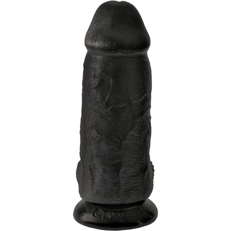 KING COCK - CHUBBY REALISTIC PENIS 23 CM BLACK - slika 2