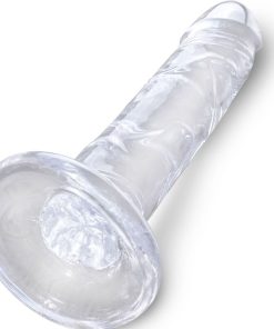 Alternative view of KING COCK CLEAR - REALISTIC PENIS 15.5 CM TRANSPARENT