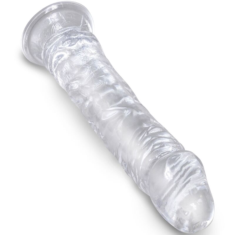 KING COCK - CLEAR REALISTIC PENIS 19.7 CM TRANSPARENT - slika 2