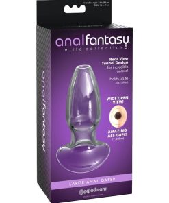 ANAL FANTASY ELITE COLLECTION - ANAL GAPER DILATOR GLASS SIZE M - slika 2