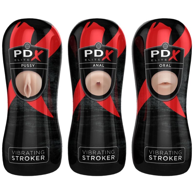 PDX ELITE - STROKER SET 12 UNITS; 6X VAGINA, 3X ANO, 3X MOUTH - slika 2