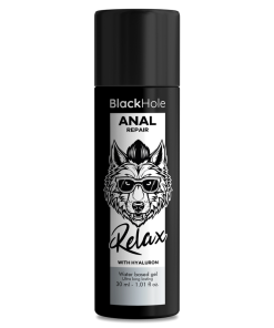 BLACK HOLE - ANAL REPAIR WATER BASED RELAX WITH HYALURON 30 ML