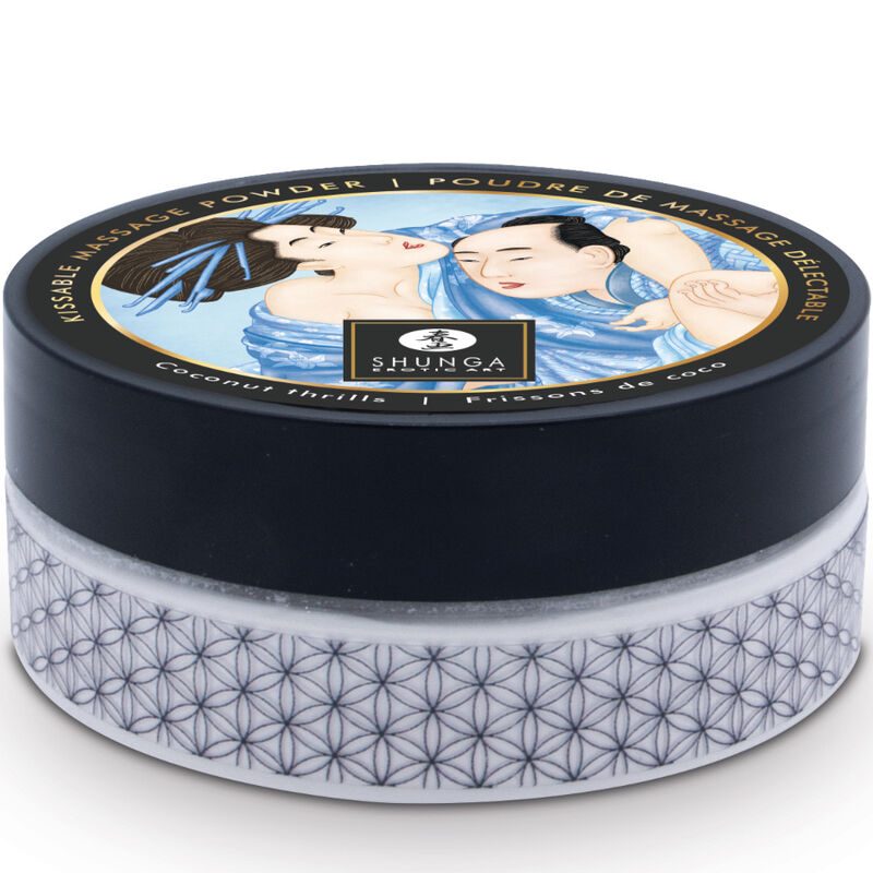 SHUNGA - EDIBLE COCONUT MASSAGE POWDER KIT - slika 2