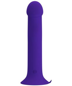 PRETTY LOVE - MURRAY YOUTH VIBRATING DILDO  RECHARGEABLE VIOLET
