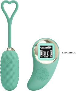 PRETTY LOVE - VIVIAN GREEN REMOTE CONTROL VIBRATING EGG - slika 3