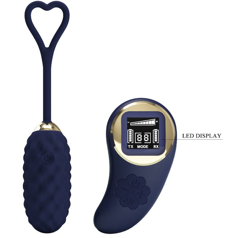 PRETTY LOVE - VIVIAN BLUE REMOTE CONTROL VIBRATING EGG - slika 3