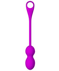 PRETTY LOVE - ELVIRA RECHARGEABLE VIBRATING BALLS PURPLE - slika 2