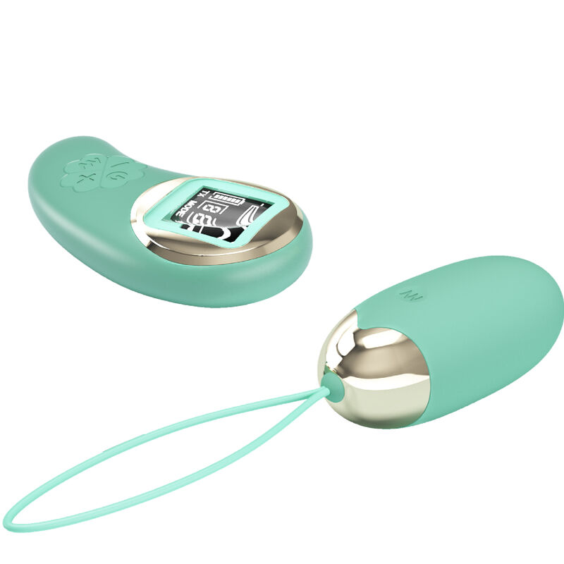 PRETTY LOVE - GREEN REMOTE CONTROL VIBRATING EGG MINE - slika 2