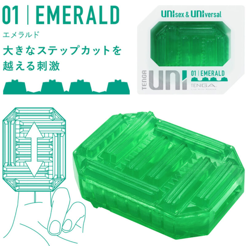 TENGA - UNI VARIETY MASTURBATOR THIMBLE PACK 4 UNITS - slika 2