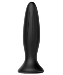 MR PLAY - RECHARGEABLE BLACK VIBRATOR ANAL PLUG - slika 3