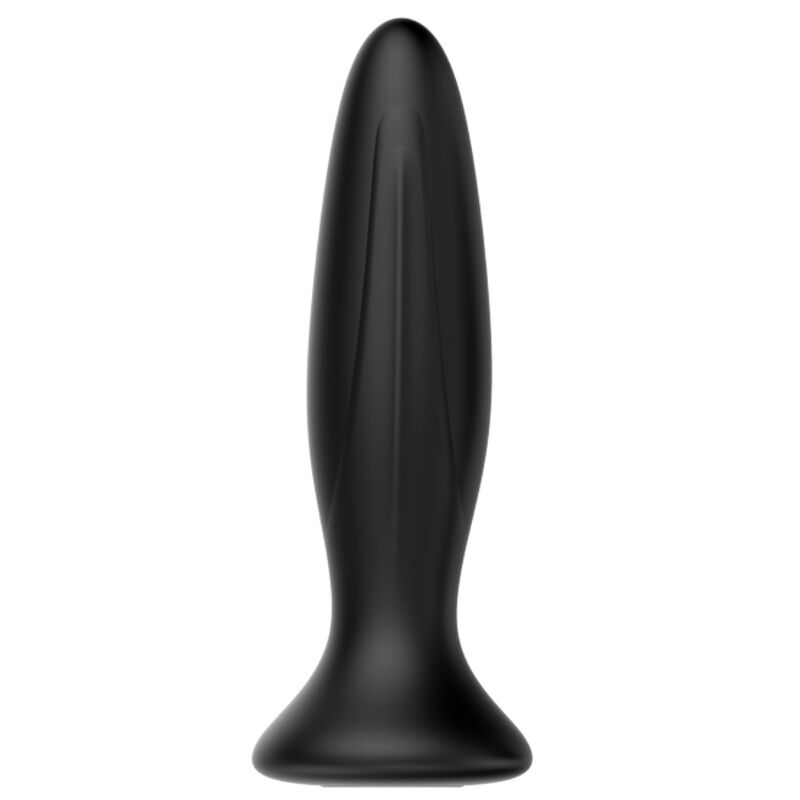 MR PLAY - RECHARGEABLE BLACK VIBRATOR ANAL PLUG - slika 3
