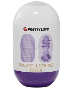 PRETTY LOVE - SMOOTH STRIPES CUPID MASTURBATOR EGG - slika 3
