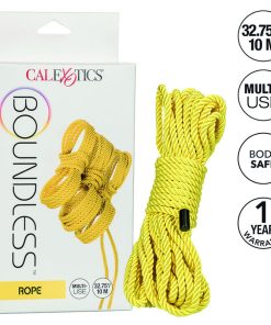 CALIFORNIA EXOTICS - BOUNDLESS ROPE 10M YELLOW