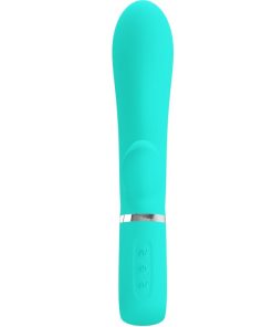 Alternative view of PRETTY LOVE - THOMAS MULTIFUNCTION G-SPOT VIBRATOR AQUA GREEN