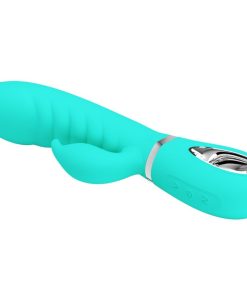 PRETTY LOVE - PRESCOTT MULTIFUNCTION G-SPOT VIBRATOR AQUA GREEN - slika 3
