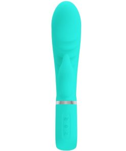 Alternative view of PRETTY LOVE - PRESCOTT MULTIFUNCTION G-SPOT VIBRATOR AQUA GREEN
