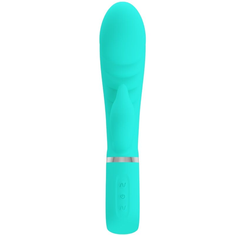 PRETTY LOVE - PRESCOTT MULTIFUNCTION G-SPOT VIBRATOR AQUA GREEN - slika 2