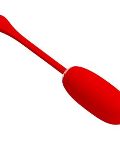 PRETTY LOVE - KIRK RECHARGEABLE VIBRATING EGG RED
