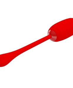 PRETTY LOVE - KIRK RECHARGEABLE VIBRATING EGG RED - slika 3