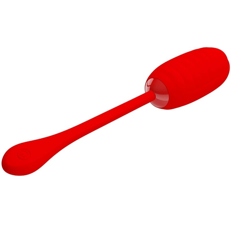 PRETTY LOVE - KIRK RECHARGEABLE VIBRATING EGG RED - slika 3