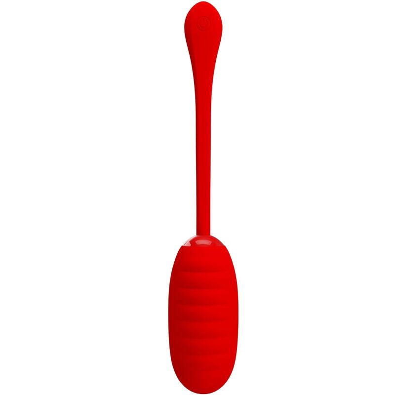 PRETTY LOVE - KIRK RECHARGEABLE VIBRATING EGG RED - slika 2