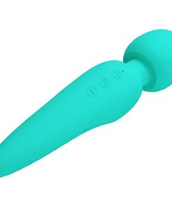 Alternative view of PRETTY LOVE - MEREDITH MASSAGER 12 VIBRATION MODES AQUA GREEN
