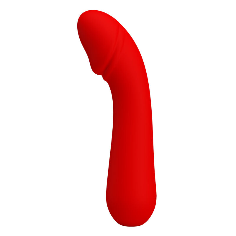 PRETTY LOVE - CETUS RECHARGEABLE VIBRATOR RED - slika 2