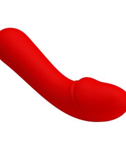 PRETTY LOVE - CETUS RECHARGEABLE VIBRATOR RED - slika 3
