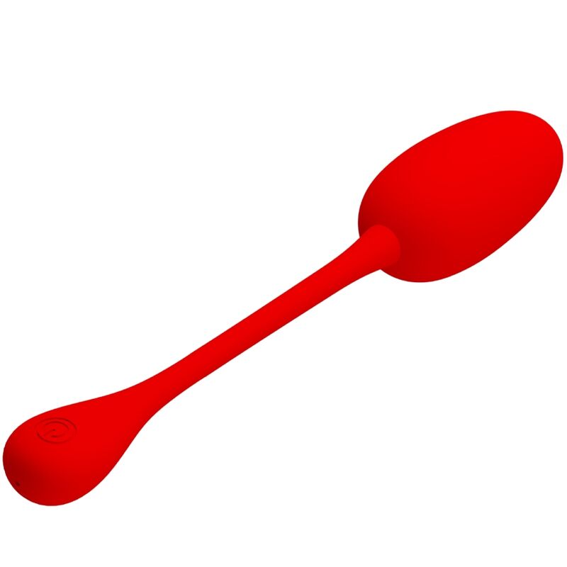 PRETTY LOVE - KNUCKER RED RECHARGEABLE VIBRATING EGG - slika 2