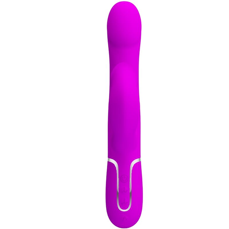 PRETTY LOVE - RABBIT VIBRATOR PEARLS VIOLET - slika 2