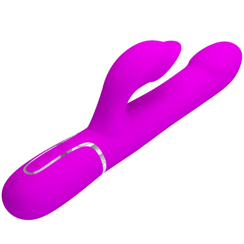 PRETTY LOVE - RABBIT VIBRATOR PEARLS VIOLET - slika 3