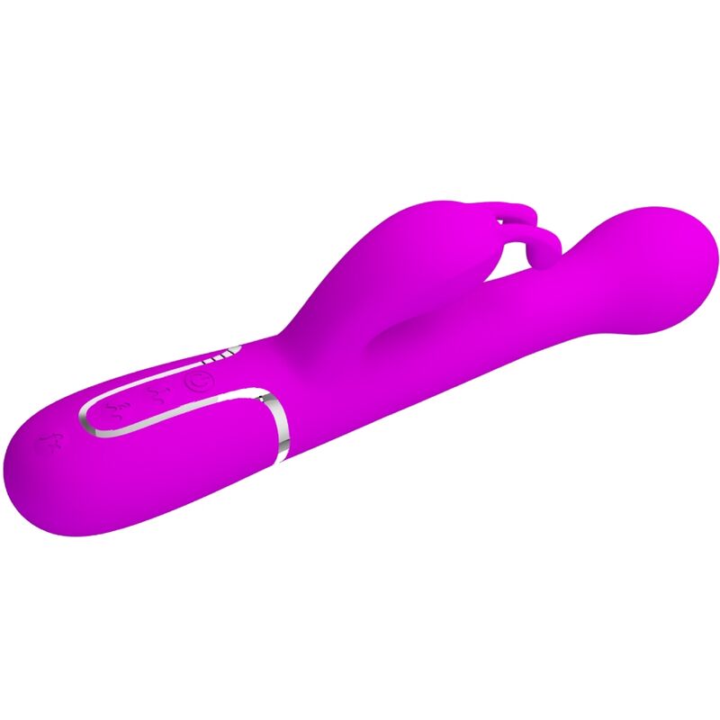 PRETTY LOVE - DEJON RABBIT VIBRATOR 3 IN 1 MULTIFUNCTION VIOLET - slika 3