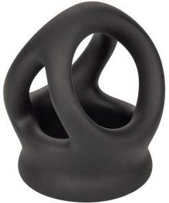 CALIFORNIA EXOTICS - ALPHA DUAL CAGE RING BLACK - slika 3