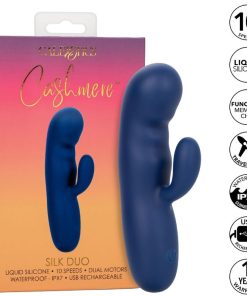CALIFORNIA EXOTICS - CASHMERE SILK DUO BLUE