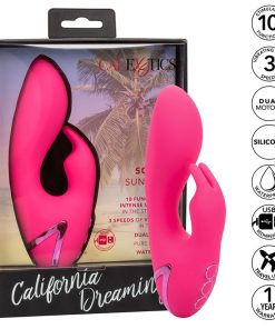 Alternative view of CALIFORNIA EXOTICS - SO. CAL SUNSHINE VIBRATOR RABBIT FUCHSIA BY CALIFORNIA DREAMING
